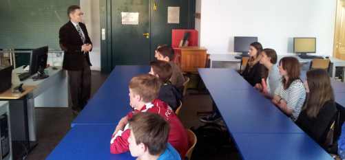 Besuch an Berufsschule