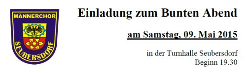 Bunter Abend
