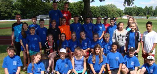 Team beim Kreisfinale